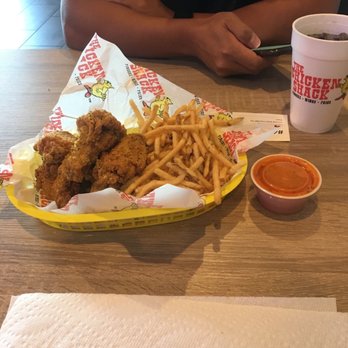 The Chicken Shack - 6 wings combo with a side of grizzly sauce!! - Chicken Shop Near Me - Fresno, California The Chicken Shack - 6 wings combo with a side of grizzly sauce!! - Chicken Shop Near Me - Fresno, California