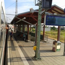 Bahnhof Pasewalk - Bahnsteig