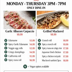 Huntington Ramen & Sushi - Happy hour!!!