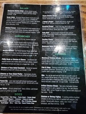 Menu photo 2 J Butlers Kernersville, NC