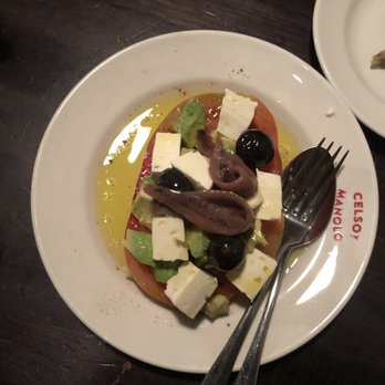 Celso y Manolo - Entrecot de tomate norteño - Tapas Bars Near Me - Madrid, M
