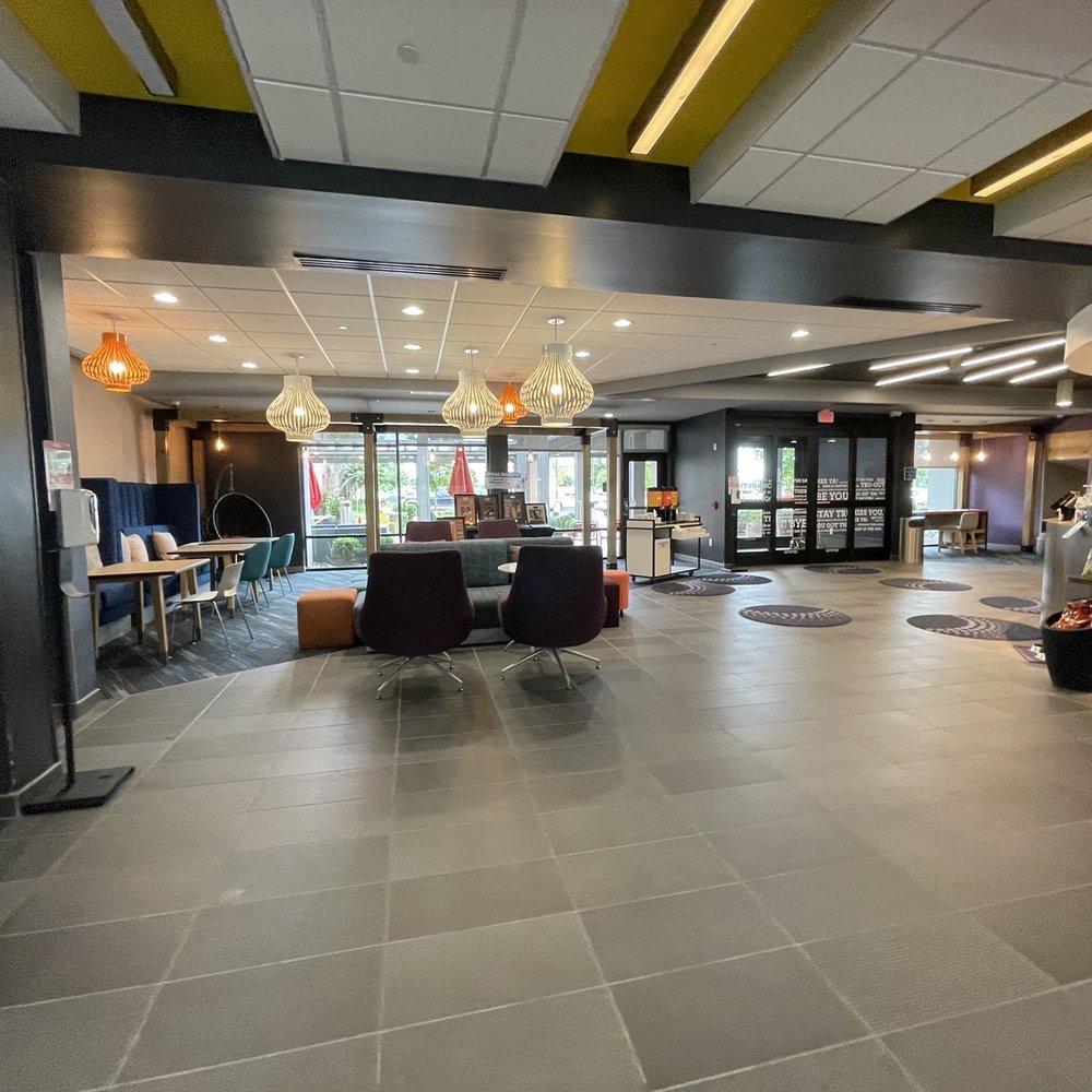Tru by Hilton Murfreesboro - Lobby is open, full of snacks for your desire! Breakfast available 6-9. - Hotels Near Me - Murfreesboro, Tennessee Tru by Hilton Murfreesboro - Lobby is open, full of snacks for your desire! Breakfast available 6-9. - Hotels Near Me - Murfreesboro, Tennessee