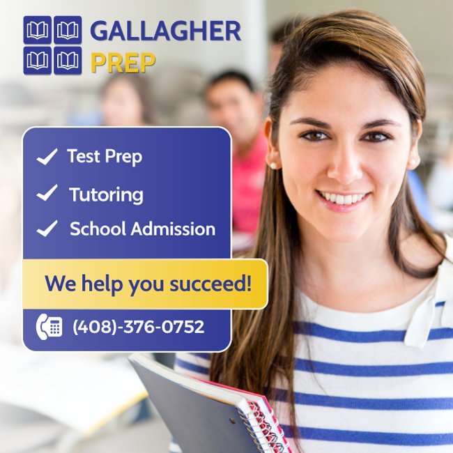 Gallagher Prep - reading tutor in Saratoga, CA