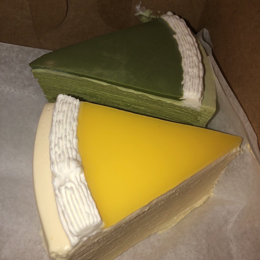 Brecotea - matcha crepe cake & mango crepe cake! - Bakeries Near Me - Richmond, Virginia Brecotea - matcha crepe cake & mango crepe cake! - Bakeries Near Me - Richmond, Virginia