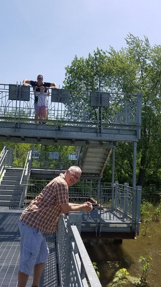 Iowa river landing wetland park Image
