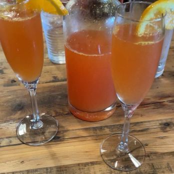 The Delft Bistro - Mimosa with Hibiscus - New American Near Me - Marquette, Michigan The Delft Bistro - Mimosa with Hibiscus - New American Near Me - Marquette, Michigan