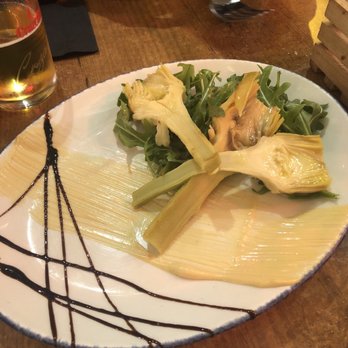 Bar Agustin & Company - Artichoke with truffle oil - Tapas Bars Near Me - Seville, SE Bar Agustin & Company - Artichoke with truffle oil - Tapas Bars Near Me - Seville, SE