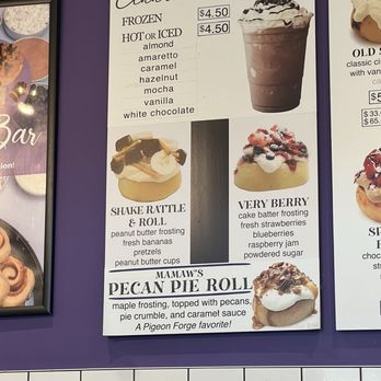 Cinnaholic - Menu - Bakeries Near Me - Pigeon Forge, Tennessee