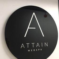 Attain MedSpa - Sign out front