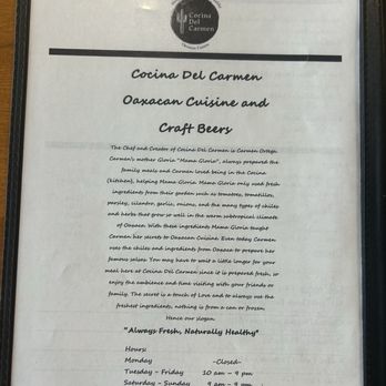 Cocina Del Carmen - Mexican Near Me - Temecula, California