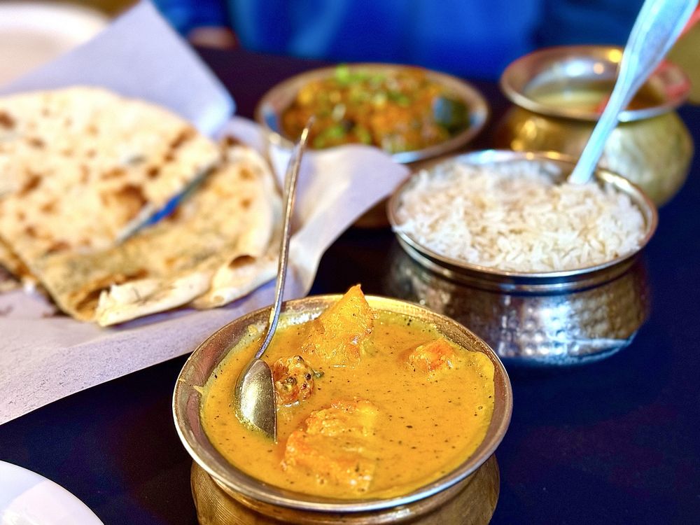 Food from Taj Mahal Restaurant