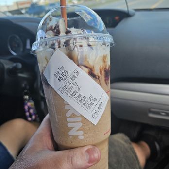 Dunkin' - Pay $7 and they don't even make it correctly fucking pathetic fuck you - Coffee & Tea Near Me - Waterville, Maine Dunkin' - Pay $7 and they don't even make it correctly fucking pathetic fuck you - Coffee & Tea Near Me - Waterville, Maine