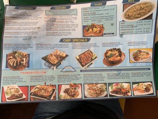 Menu photo 5 Vida Mariscos Houston, TX