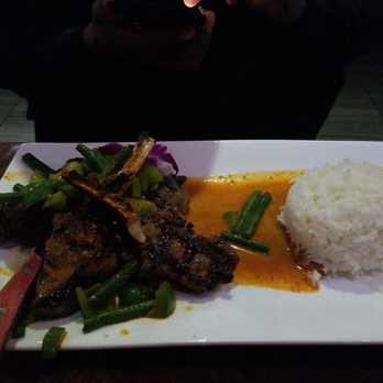 Nur Thai - Rack of lamb - Thai Near Me - Park, New York Nur Thai - Rack of lamb - Thai Near Me - Park, New York