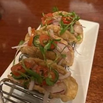 Morimoto - Hamachi Tacos - Japanese Near Me - Las Vegas, Nevada