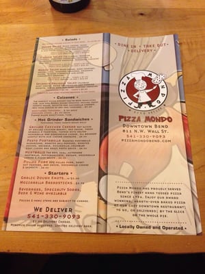 Menu photo 5 Pizza Mondo Bend, OR Menu photo 5 Pizza Mondo Bend, OR