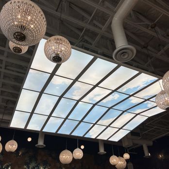 Early Birds - A Breakfast Spot - Fake glass ceiling was a cool idea - Breakfast & Brunch Near Me - Las Vegas, Nevada
