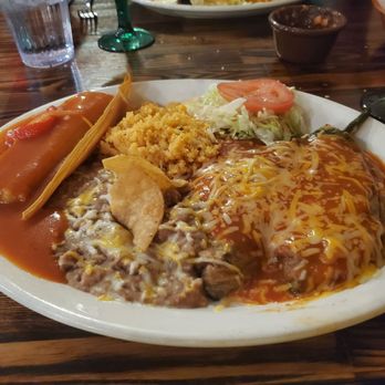 La Perlita - This says it all: 2 Chile Rellenos and a Tamale! - Mexican Near Me - Palm Springs, California La Perlita - This says it all: 2 Chile Rellenos and a Tamale! - Mexican Near Me - Palm Springs, California