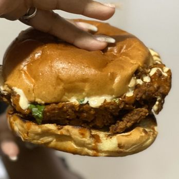 Chicky's - Spicy chicken sandwich. $9.99 for what? - Portuguese Near Me - Jamaica, New York Chicky's - Spicy chicken sandwich. $9.99 for what? - Portuguese Near Me - Jamaica, New York