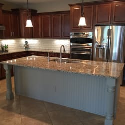 Gilbert Island refresh and new backsplash