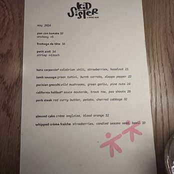 Kid Sister A Wine Bar - Menu - Wine Bars Near Me - Phoenix, Arizona