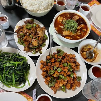 Sichuan Gourmet - Sichuan Double Cooked Bacon, Fish Filets and Napa Cabbage with Chili, Dried Chicken with Chili Sauce, Wonton with Spicy Chili Sauce - Szechuan Near Me - Framingham, Massachusetts Sichuan Gourmet - Sichuan Double Cooked Bacon, Fish Filets and Napa Cabbage with Chili, Dried Chicken with Chili Sauce, Wonton with Spicy Chili Sauce - Szechuan Near Me - Framingham, Massachusetts