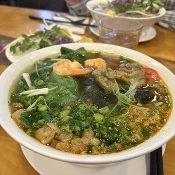 Hoa Phuong Do - 7. Crab Meat Noodle Soup (Bánh Đa Cua)-$19.50 - Vietnamese Near Me - Vancouver, British Columbia