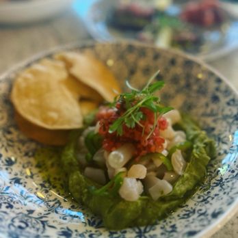 Lucero Rooftop Restaurant + Bar - Scallop Ceviche - Bars Near Me - Tempe, Arizona