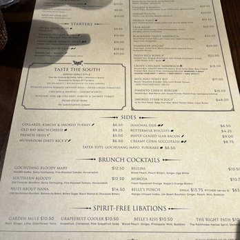 Succotash Prime - Menu 9/25 - Southern Near Me - Washington, DC, District of Columbia