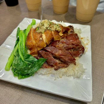 King's Kitchen - E2. Two Choices of BBQ on Rice: chicken and Roasted Pork - Chinese Near Me - Brooklyn, New York King's Kitchen - E2. Two Choices of BBQ on Rice: chicken and Roasted Pork - Chinese Near Me - Brooklyn, New York