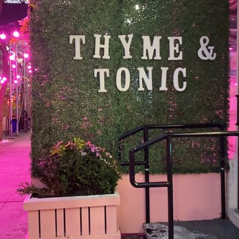 Thyme & Tonic - Cocktail Bars Near Me - New York, New York Thyme & Tonic - Cocktail Bars Near Me - New York, New York