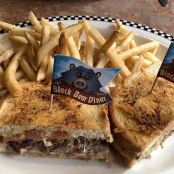 Black Bear Diner Tarzana - Parmesan Sourdough Cheeseburger* (960 cals.) - Diners Near Me - Tarzana, California