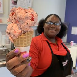 United Dairy Farmers - Cherry Chip Cordial served with a smile.