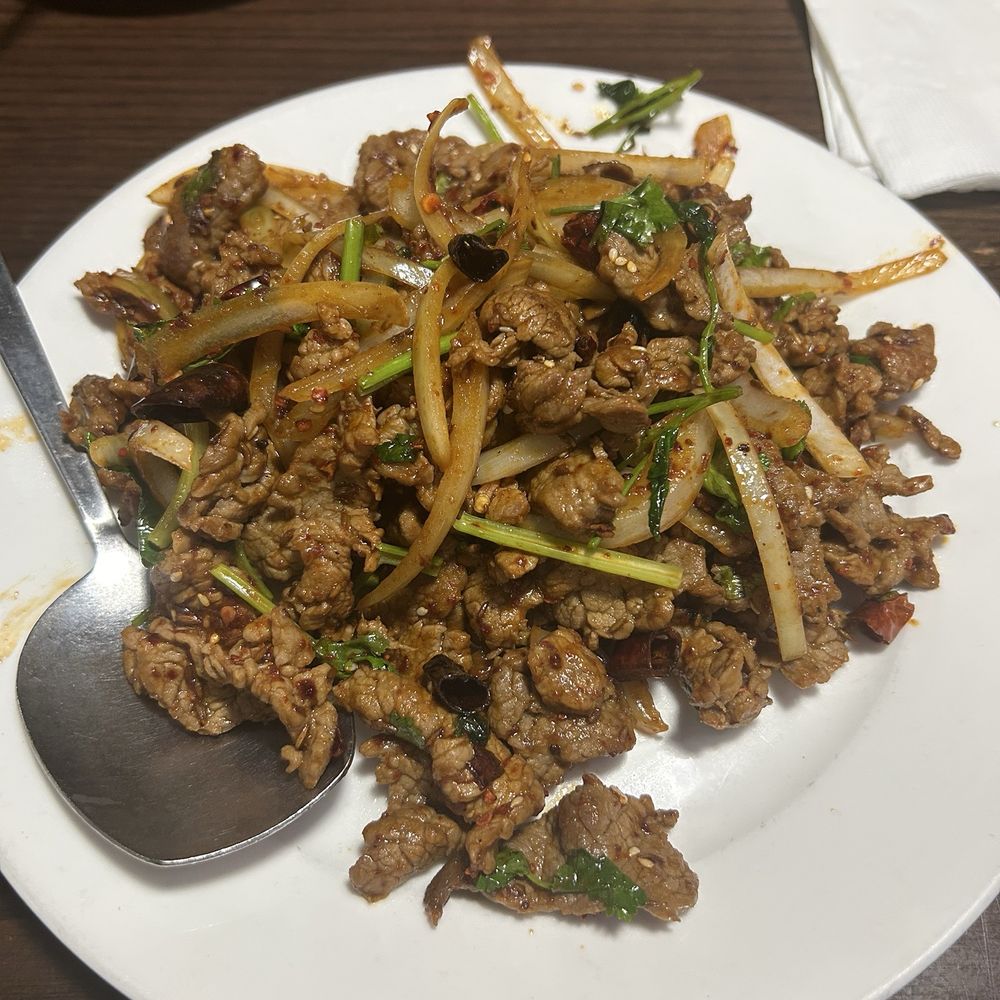 China Taste - Cumin Beef (孜然牛） - Chinese Near Me - Amherst, New York