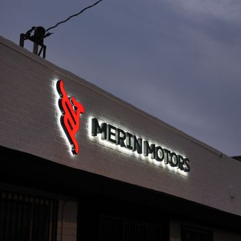 Merin Motors - We present to you the new wall logo, easy to spot us! - Auto Repair Near Me - North Hollywood , California Merin Motors - We present to you the new wall logo, easy to spot us! - Auto Repair Near Me - North Hollywood , California