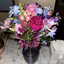 'Purple passion' flowers that were delivered, nothing like description.