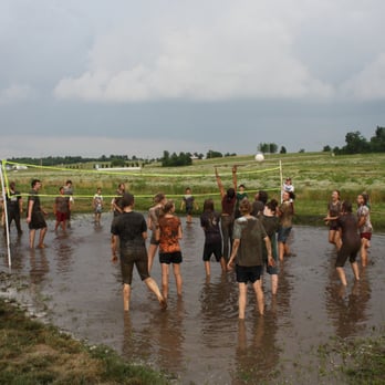 Cornerstone Christian Church - Special events such as Mudpit volleyball can be great fun! - Churches Near Me - Belleville, Illinois Cornerstone Christian Church - Special events such as Mudpit volleyball can be great fun! - Churches Near Me - Belleville, Illinois