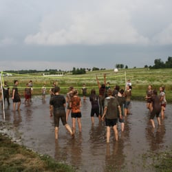 Cornerstone Christian Church - Special events such as Mudpit volleyball can be great fun!