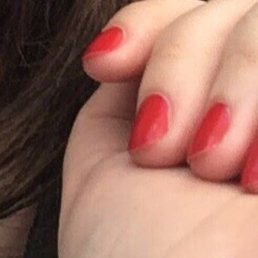 I found a photo on my phone that kind of shows the polish. The polish job was okay, though it felt lumpy. I found a photo on my phone that kind of shows the polish. The polish job was okay, though it felt lumpy.