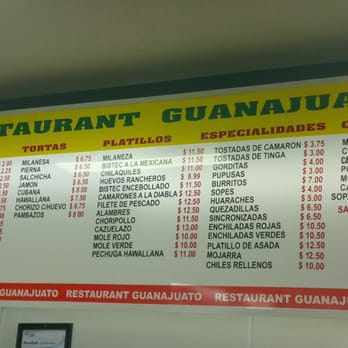 Guanajuato Restaurant - Menu - Mexican Near Me - Durham, North Carolina Guanajuato Restaurant - Menu - Mexican Near Me - Durham, North Carolina