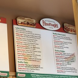 the menu of a restaurant