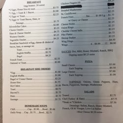 Pike Inn - Menu page 2