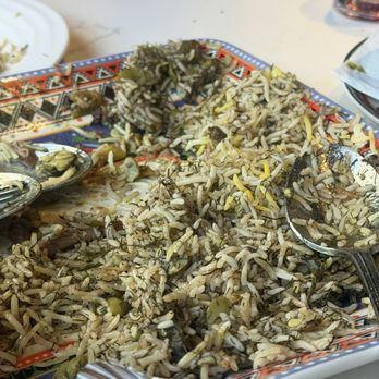 Irvine Grill - Over-cooked Baghali Polo - Mediterranean Near Me - Irvine, California