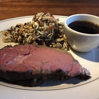 J. Alexander's - Slow Roasted Prime Rib with wild rice and orzo salad - Steakhouses Near Me - Louisville, Kentucky J. Alexander's - Slow Roasted Prime Rib with wild rice and orzo salad - Steakhouses Near Me - Louisville, Kentucky