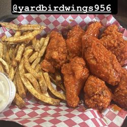 Yardbird Wings - Wings and seasoned fries