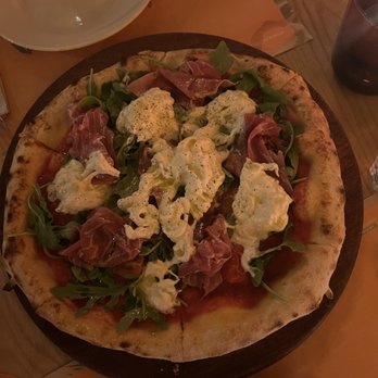 Italica - Midtown - Prosciutto and Stracciatella pizza - delicious!!!! - Italian Near Me - Miami, Florida Italica - Midtown - Prosciutto and Stracciatella pizza - delicious!!!! - Italian Near Me - Miami, Florida