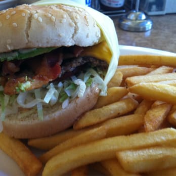 Tam's Burger - Bacon burger with avacado - Burgers Near Me - Yucaipa, California