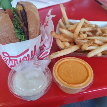 Riverside Food Lab - Double and fries from Monty's. Best vegan burger in Southern California, maybe the world - Food Court Near Me - Riverside, California Riverside Food Lab - Double and fries from Monty's. Best vegan burger in Southern California, maybe the world - Food Court Near Me - Riverside, California