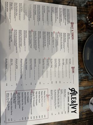 Menu photo 5 Ale & Ivy Spring, TX
