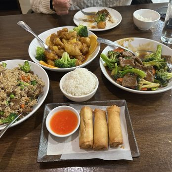 Veggie House - Soy Beef Fried Rice, Orange Plant-Based Chicken, Broccoli Soy Beef, Vegetable Spring Roll - Vegan Near Me - Chicago, Illinois Veggie House - Soy Beef Fried Rice, Orange Plant-Based Chicken, Broccoli Soy Beef, Vegetable Spring Roll - Vegan Near Me - Chicago, Illinois